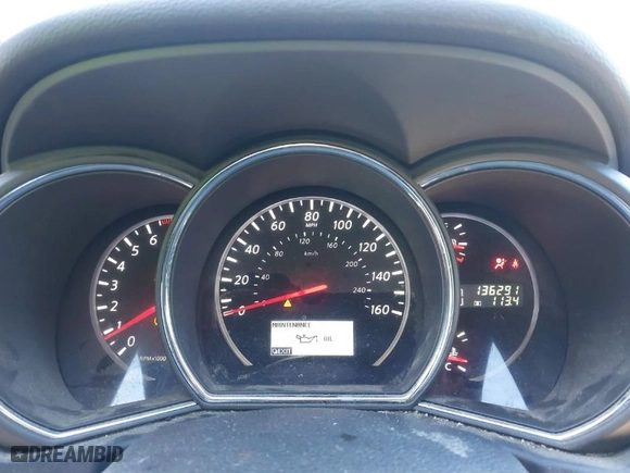 2014 Nissan Murano SV with VIN JN8AZ1MU0EW400310, listed as a IAAI auction lot 41275609 with 136,291 mi miles. Bid and sale history available at carsss.com. Image 7.