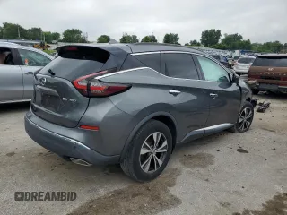 2020 Nissan Murano SV with VIN 5N1AZ2BS6LN105892, listed as a Copart auction lot 64652155 with Not provided miles and Non repairable. Bid and sale history available at DreamBid. Image 3.
