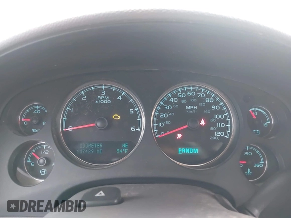 2013 Chevrolet Suburban LT with VIN 1GNSCJE05DR147101, listed as a IAAI auction lot 42336950 with 147,429 mi miles and . Bid and sale history available at DreamBid. Image 7.