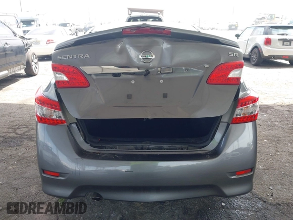 2015 Nissan Sentra SR with VIN 3N1AB7AP6FY217976, listed as a IAAI auction lot 42031415 with 130,572 mi miles and . Bid and sale history available at DreamBid. Image 6.