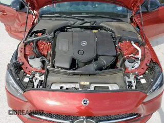 2023 Mercedes-Benz C 300 with VIN W1KAF4HB0PR109991, listed as a Copart auction lot 50087035 with 5,548 mi miles and Salvage Title. Bid and sale history available at DreamBid. Image 11.