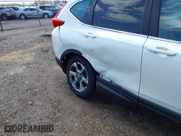 2017 Honda CR-V EX-L with VIN 5J6RW2H81HL015221, listed as a IAAI auction lot 41925455 with 30,333 mi miles. Bid and sale history available at carsss.com. Image 6.