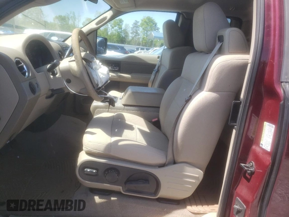2005 Ford F-150 XLT with VIN 1FTPX12535FA84893, listed as a Copart auction lot 51248115 with 107,981 mi miles and Salvage title. Bid and sale history available at DreamBid. Image 7.