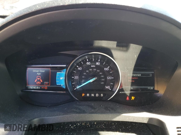 2018 Ford Explorer Limited with VIN 1FM5K7F81JGC47229, listed as a Copart auction lot 49345295 with 78,740 mi miles and Salvage Title. Bid and sale history available at carsss.com. Image 9.