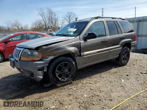 2000 Jeep Grand Cherokee Laredo z VIN 1J4GW48N9YC239166, wystawiony jako Copart lot #53321135 z przebiegiem 142 162 mil mil oraz Szkoda całkowita • Salvage title. Historia ofert i sprzedaży dostępna na DreamBid. Obrazek 1.