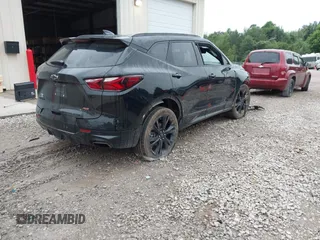 2021 Chevrolet Blazer RS with VIN 3GNKBERS9MS553482, listed as a IAAI auction lot 42502133 with 103,077 mi miles and . Bid and sale history available at DreamBid. Image 4.