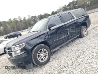 2016 Chevrolet Suburban LT with VIN 1GNSCHKC0GR409411, listed as a Copart auction lot 50060555 with 93,829 mi miles and Salvage Title. Bid and sale history available at carsss.com. Image 1.