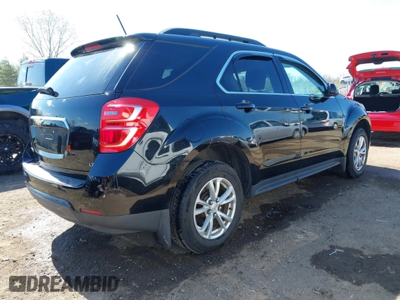 2017 Chevrolet Equinox LT with VIN 2GNALCEK6H1594625, listed as a IAAI auction lot 42023708 with 128,062 mi miles. Bid and sale history available at carsss.com. Image 4.