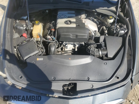 2014 Cadillac CTS AWD with VIN 1G6AW5SX3E0127216, listed as a Copart auction lot 50240125 with 93,353 mi miles and Salvage title. Bid and sale history available at DreamBid. Image 11.