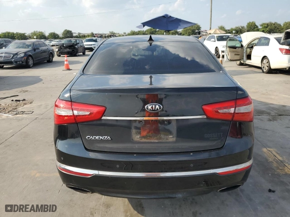 2014 Kia Cadenza Premium with VIN KNALN4D77E5145184, listed as a Copart auction lot 69019324 with 144,307 mi miles and Clean Title. Bid and sale history available at carsss.com. Image 6.