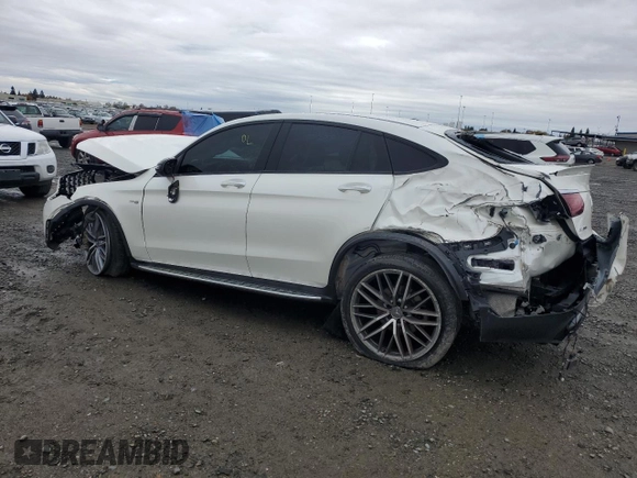 2021 Mercedes-Benz GLC with VIN W1N0J6EB1MF930348, listed as a Copart auction lot 81503894 with 55,948 mi miles and Salvage Title. Bid and sale history available at carsss.com. Image 2.