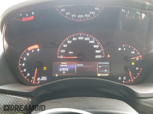 2016 Cadillac ATS-V z VIN 1G6AN5SY8G0158380, wystawiony jako Copart lot #69688174 z przebiegiem 27 879 mil mil oraz Nie do naprawy. Historia ofert i sprzedaży dostępna na DreamBid. Obrazek 9.