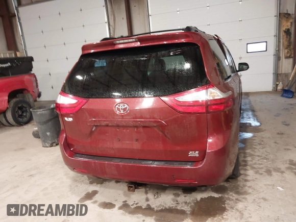 2015 Toyota Sienna Ltd with VIN 5TDDK3DC9FS121889, listed as a IAAI auction lot 41739208 with 194,548 mi miles. Bid and sale history available at carsss.com. Image 16.