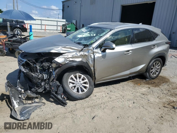 2021 Lexus NX with VIN JTJDARBZ8M2183265, listed as a Copart auction lot 53649805 with 0 mi miles and Non Repairable. Bid and sale history available at carsss.com. Image 1.