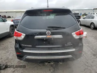 2013 Nissan Pathfinder SL with VIN 5N1AR2MM9DC638749, listed as a Copart auction lot 80803724 with 172,675 mi miles and Salvage Title. Bid and sale history available at carsss.com. Image 6.