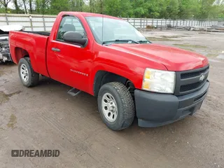 2009 Chevrolet Silverado 1500 Work Truck with VIN 1GCEC14X39Z156956, listed as a IAAI auction lot 42094214 with 220,588 mi miles and . Bid and sale history available at DreamBid. Image 1.