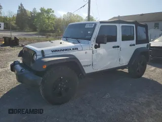 2017 Jeep Wrangler Unlimited Sport with VIN 1C4BJWDG2HL674340, listed as a Copart auction lot 54126995 with 97,507 mi miles and Clean Title. Bid and sale history available at carsss.com. Image 1.