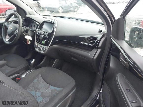 2017 Chevrolet Spark LT with VIN KL8CD6SA6HC819270, listed as a IAAI auction lot 41482251 with 54,644 mi miles. Bid and sale history available at carsss.com. Image 5.