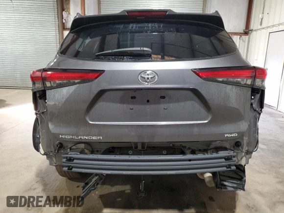 2021 Toyota Highlander L with VIN 5TDCZRBH6MS528171, listed as a Copart auction lot 50648405 with 75,297 mi miles and Clean title. Bid and sale history available at DreamBid. Image 6.