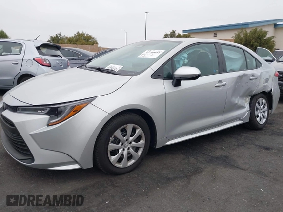 2024 Toyota Corolla LE с VIN 5YFB4MDEXRP106971, выставлен на аукционе IAAI как лот 42100664 с пробегом 2 107 миль миль и . История ставок и продаж доступна на DreamBid. Изображение 17.