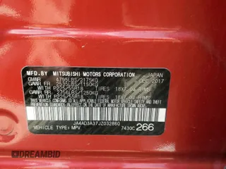2018 Mitsubishi Outlander SE с VIN JA4AD3A37JZ032860, выставлен на аукционе Copart как лот 52560445 с пробегом 187 699 миль миль и На запчасти • Non repairable. История ставок и продаж доступна на DreamBid. Изображение 13.