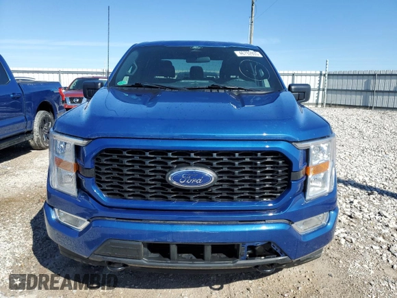 2022 Ford F-150 XL with VIN 1FTEW1EPXNFB96436, listed as a Copart auction lot 46792805 with Not provided miles and Salvage title. Bid and sale history available at DreamBid. Image 5.