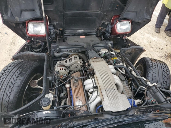 1987 Chevrolet Corvette with VIN 1G1YY3181H5121760, listed as a Copart auction lot 74564344 with 0 mi miles and Salvage Title. Bid and sale history available at carsss.com. Image 11.