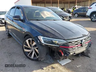2019 Volkswagen Jetta GLI S with VIN 3VW5T7BU3KM245927, listed as a IAAI auction lot 41573257 with 57,322 mi miles and . Bid and sale history available at DreamBid. Image 1.