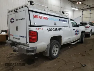 2014 Chevrolet Silverado 1500 Work Truck with VIN 1GCNKPEHXEZ324907, listed as a Copart auction lot 87669765 with 99,675 mi miles and Salvage Title. Bid and sale history available at DreamBid. Image 3.