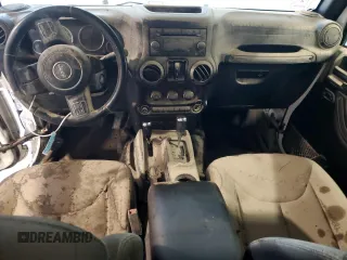 2018 Jeep Wrangler JK Unlimited Sport S with VIN 1C4HJWDG3JL829333, listed as a Copart auction lot 72429984 with 0 mi miles and Salvage Title. Bid and sale history available at carsss.com. Image 8.