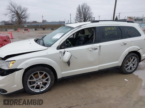 2013 Dodge Journey R/T with VIN 3C4PDDEG0DT651153, listed as a IAAI auction lot 41724885 with 133,391 mi miles and . Bid and sale history available at DreamBid. Image 15.