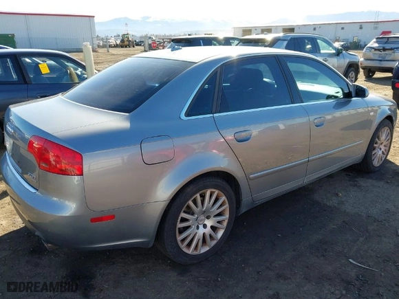 2006 Audi A4 2.0T with VIN WAUDF78E06A129574, listed as a IAAI auction lot 41691985 with 154,490 mi miles. Bid and sale history available at carsss.com. Image 4.