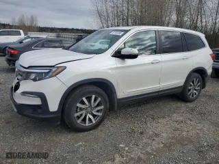 2022 Honda Pilot EX-L with VIN 5FNYF6H53NB018182, listed as a Copart auction lot 45166705 with 48,101 mi miles and Salvage Title. Bid and sale history available at carsss.com. Image 1.