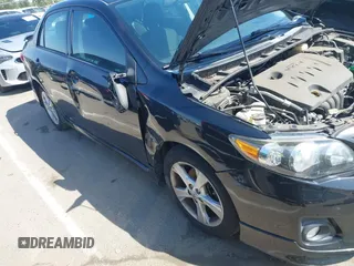 2013 Toyota Corolla L with VIN 5YFBU4EE3DP181535, listed as a IAAI auction lot 42174504 with 119,025 mi miles. Bid and sale history available at carsss.com. Image 6.
