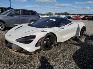 2021 McLaren 765LT z VIN SBM14RCAXMW765454, wystawiony jako Copart lot #75086054 z przebiegiem Nie podano mil oraz Nie do naprawy. Historia ofert i sprzedaży dostępna na DreamBid. Obrazek 1.