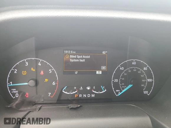 2024 Ford Transit Cargo z VIN 1FTBW2YG1RKB57199, wystawiony jako Copart lot #51781745 z przebiegiem 1 812 mil mil oraz Szkoda całkowita • Salvage title. Historia ofert i sprzedaży dostępna na DreamBid. Obrazek 9.