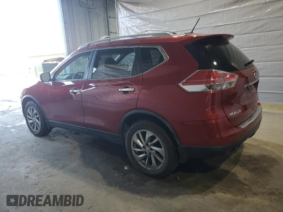 2014 Nissan Rogue S with VIN 5N1AT2MV0EC851228, listed as a Copart auction lot 47739105 with 111,095 mi miles and Salvage Title. Bid and sale history available at carsss.com. Image 2.