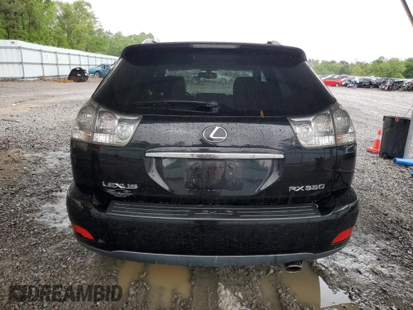 2009 Lexus RX 350 with VIN 2T2GK31U69C066742, listed as a Copart auction lot 52111105 with 135,181 mi miles and Salvage Title. Bid and sale history available at DreamBid. Image 6.