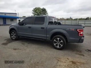 2020 Ford F-150 XL with VIN 1FTEW1C5XLKE22948, listed as a Copart auction lot 51462295 with 94,782 mi miles and Salvage Title. Bid and sale history available at carsss.com. Image 2.
