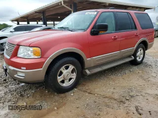 2003 Ford Expedition Eddie Bauer z VIN 1FMFU18L53LC19974, wystawiony jako Copart lot #54221475 z przebiegiem 128 208 mil mil oraz Szkody całkowita. Historia ofert i sprzedaży dostępna na DreamBid. Obrazek 1.