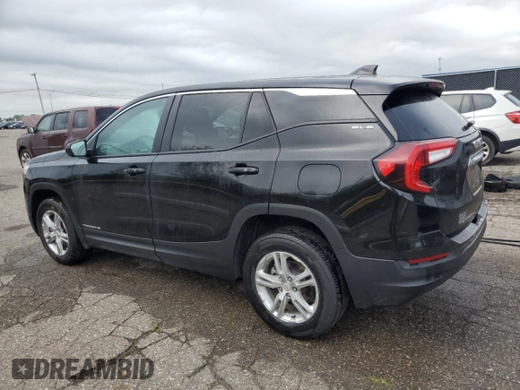 2022 GMC Terrain SLE with VIN 3GKALTEV3NL233662, listed as a Copart auction lot 61815035 with 218,309 mi miles and Clean title. Bid and sale history available at DreamBid. Image 2.