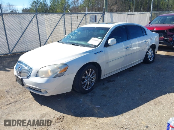2011 Buick Lucerne CXL Premium with VIN 1G4HJ5EM7BU133189, listed as a IAAI auction lot 41340999 with 213,167 mi miles. Bid and sale history available at carsss.com. Image 2.