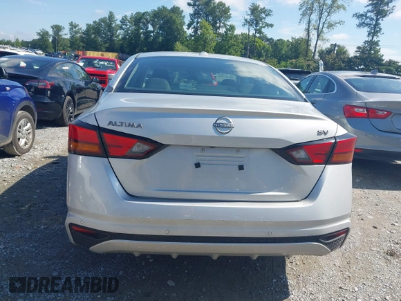 2024 Nissan Altima SV with VIN 1N4BL4DV4RN353196, listed as a IAAI auction lot 42643904 with 37,424 mi miles and . Bid and sale history available at DreamBid. Image 16.