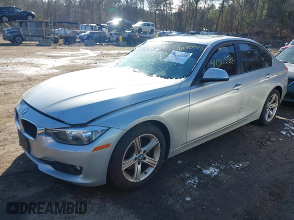 2014 BMW 3 Series 320i xDrive with VIN WBA3C3G51ENR25515, listed as a IAAI auction lot 41150558 with Not Provided miles. Bid and sale history available at carsss.com. Image 17.