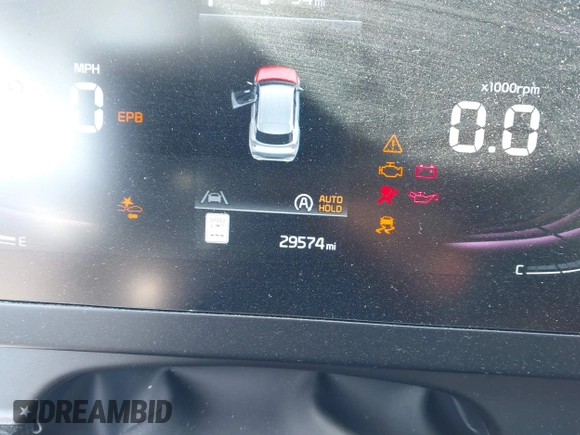 2024 Kia Sportage LX with VIN KNDPUCDF3R7265518, listed as a IAAI auction lot 41830707 with 29,574 mi miles and . Bid and sale history available at DreamBid. Image 7.