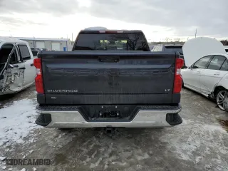 2022 Chevrolet Silverado 1500 LT with VIN 1GCPDKEK0NZ556062, listed as a Copart auction lot 45703975 with 32,246 mi miles and Salvage Title. Bid and sale history available at carsss.com. Image 6.