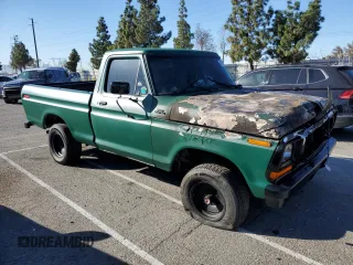 1978 Ford Ranger with VIN F14HRCC3772, listed as a Copart auction lot 89000265 with 93,648 mi miles and Salvage Title. Bid and sale history available at DreamBid. Image 4.