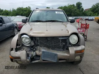 2002 Jeep Liberty Limited with VIN 1J4GL58K22W120496, listed as a Copart auction lot 62561875 with 161,388 mi miles and Salvage title. Bid and sale history available at DreamBid. Image 5.
