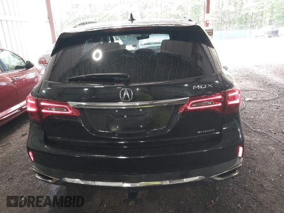 2017 Acura MDX with VIN 5FRYD4H30HB041625, listed as a IAAI auction lot 42628987 with 89,722 mi miles and . Bid and sale history available at DreamBid. Image 16.