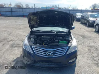 2013 Hyundai Azera with VIN KMHFH4JG6DA233205, listed as a IAAI auction lot 41643389 with 200,842 mi miles and . Bid and sale history available at carsss.com. Image 10.